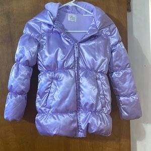 Purple Children's place puffer jacket. Size 7/8.